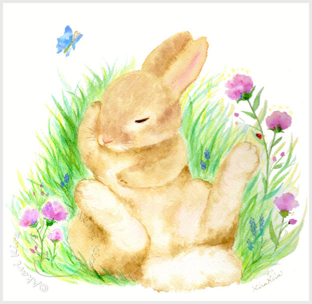 うたた寝うさぎ